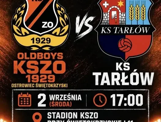Pucharowe starcie Oldboys KSZO z KS Tarłów już 2 września