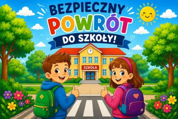 Piknik edukacyjny „Bezpieczny powrót do szkoły” w Chocimowie