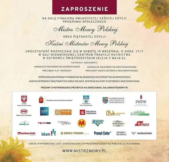 Ostrowiec Świętokrzyski gospodarzem wielkiego finału „Mistrza Mowy Polskiej”