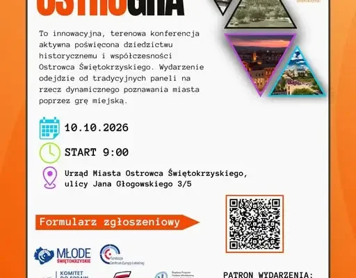 OSTROGRA – młodzieżowa gra terenowa po Ostrowcu Świętokrzyskim już 10 października