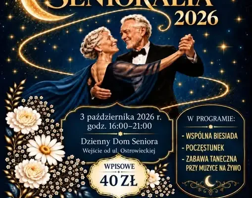 Senioralia 2026 w Ćmielowie – zaproszenie dla seniorów na wspólną biesiadę