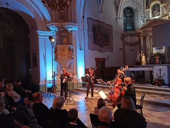 XVII Dni Muzyki w Ostrowcu Świętokrzyskim: koncert Quatro Cordes w kolegiacie