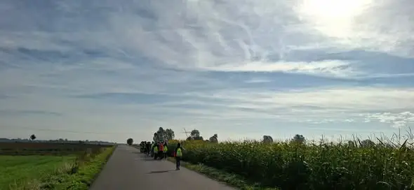 Chocimów: uczniowie klas VII i VIII na wycieczce w Babie Jagnie