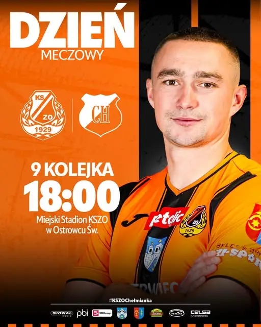 KSZO Ostrowiec podejmuje lidera. Dziś mecz na Świętokrzyskiej!
