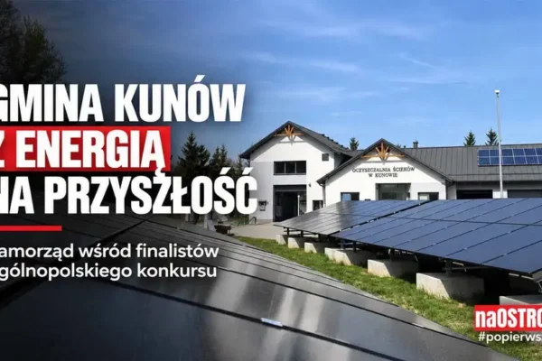 Gmina Kunów w finale ogólnopolskiego konkursu energetycznego