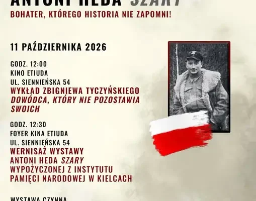 Ostrowiec Świętokrzyski uczci pamięć Antoniego Hedy „Szarego”