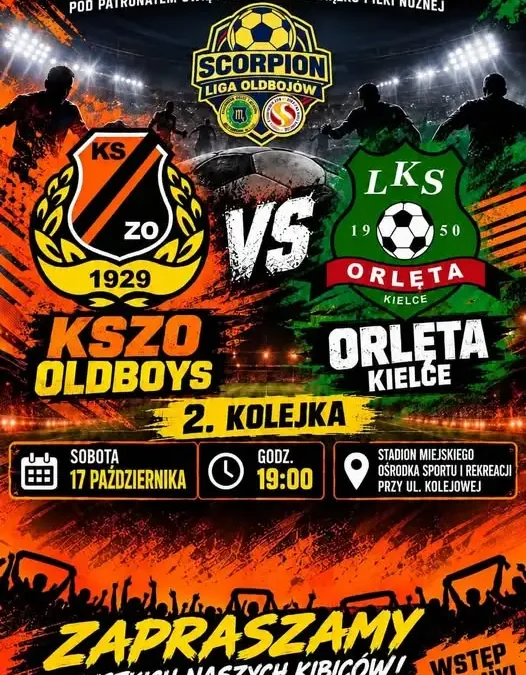 KSZO Oldboys walczy o pierwsze punkty w Scorpion Lidze Oldbojów