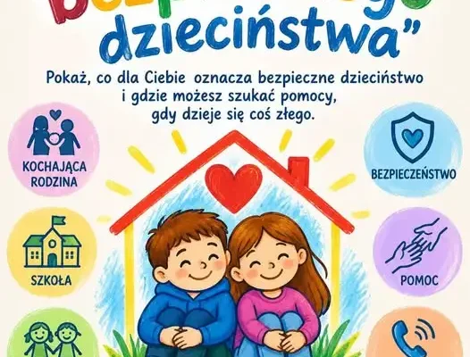 Konkurs plastyczny „Mam prawo do bezpiecznego dzieciństwa” w Bałtowie