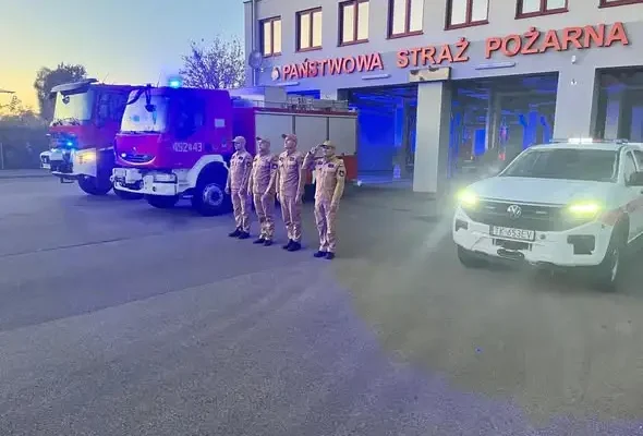 Hołd dla strażaków z Niska: powiat ostrowiecki pamięta o bohaterach