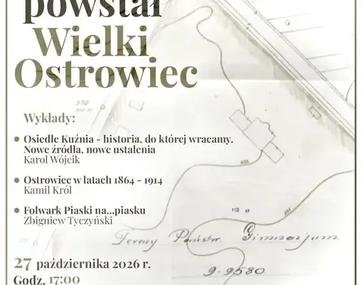 Ostrowiec Świętokrzyski: „Zanim powstał Wielki Ostrowiec” – nowe odkrycia i historia Kuźni